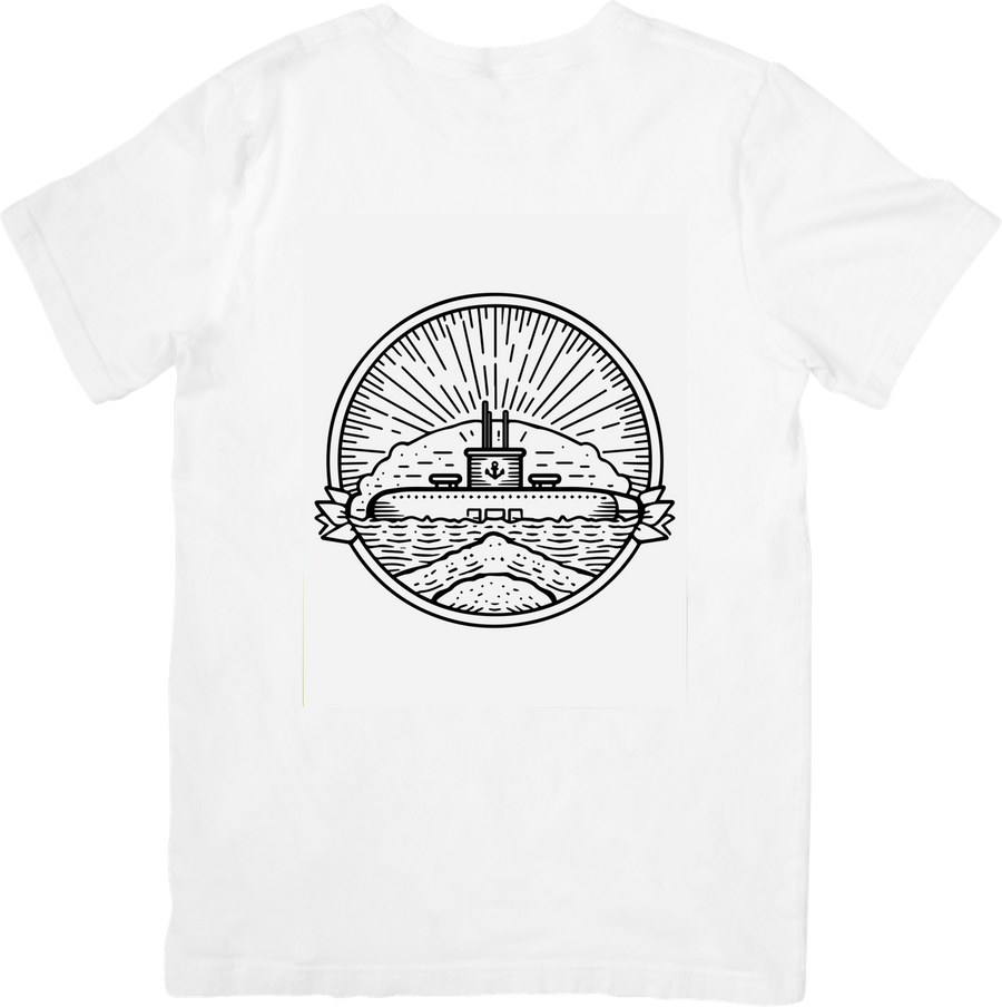 Vintage Sunrise Emblem T-Shirt | Retro Mountain Badge Graphic Tee | Outdoor Adventure Gift