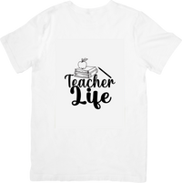 Thumbnail for Teacher Life Summit T-Shirt | Alpine Educator Outdoors Graphic Tee | Teacher Appreciation Gift