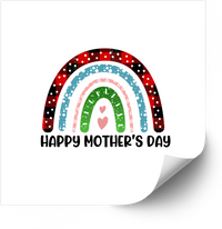 Thumbnail for Happy Mothers Day Rainbow Sticker | Colorful Boho Trailblazer Mom Vinyl Decal
