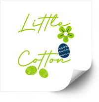 Thumbnail for Cotton Easter Egg Sticker | Boho Floral Spring Trail Vinyl Decal