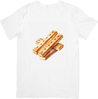 Thumbnail for Grilled Cheese Sticks T-Shirt | Cheesy Comfort Food Graphic Tee | Funny Foodie Snack Gift